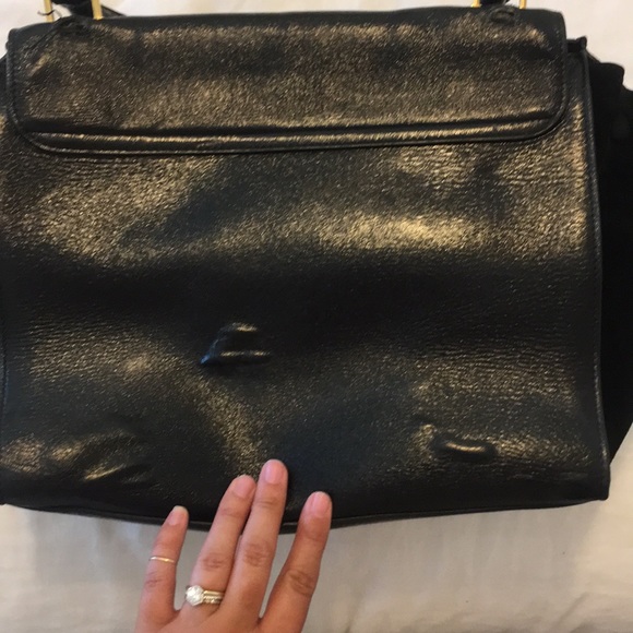 Celine Trapeze - Black Patent Leather/Suede - Picture 4 of 8